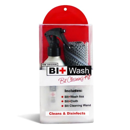 Equine Healthcare International The Original Bit+Wash Bit Cleaning Kit 6 oz. 4113